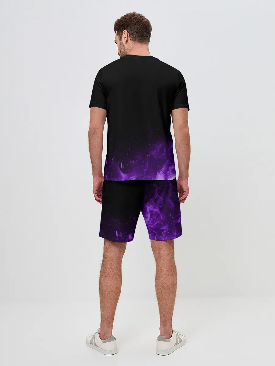 Мужской костюм с шортами / Black Sabbath NEON