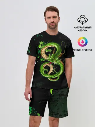 Мужской костюм с шортами / Шар дракона