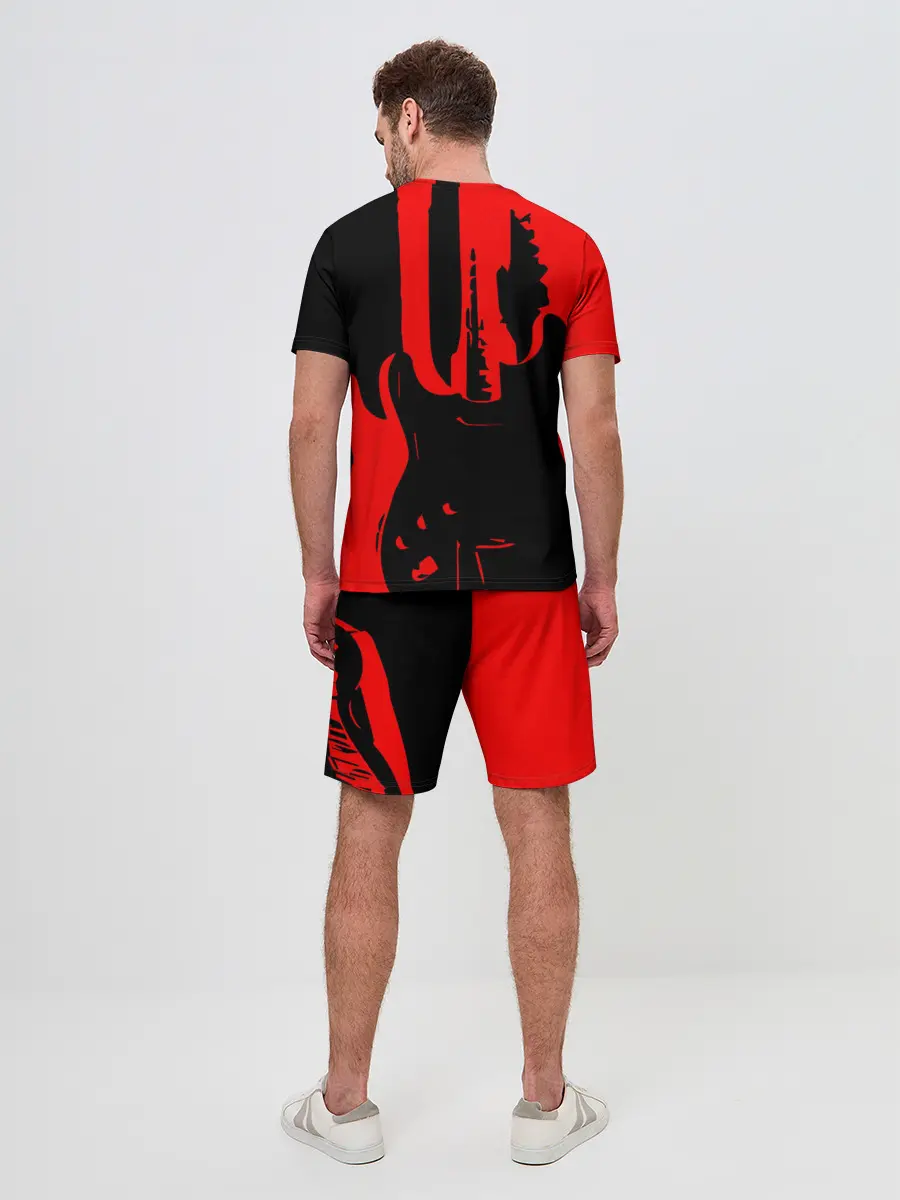 Мужской костюм с шортами / Deep Purple