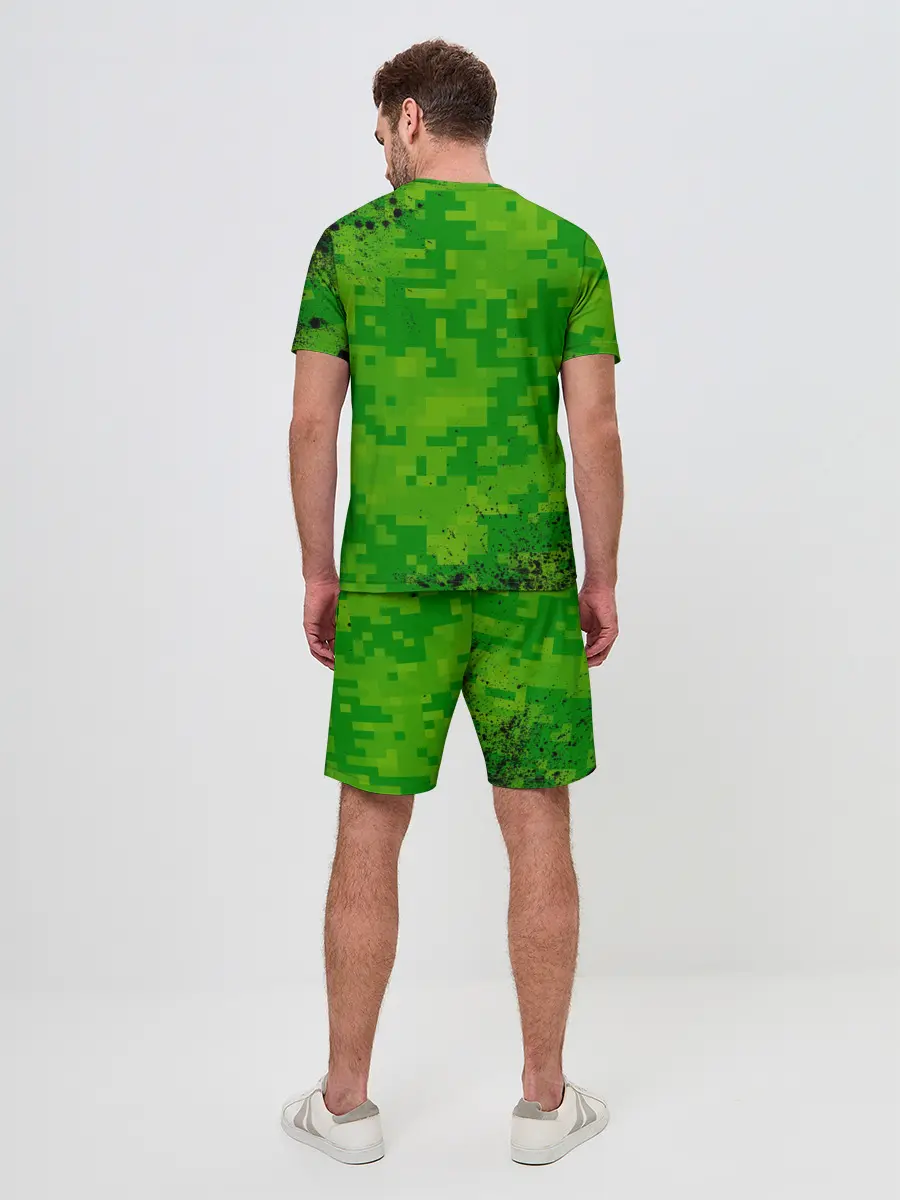 Мужской костюм с шортами / MINECRAFT / МАЙНКРАФТ