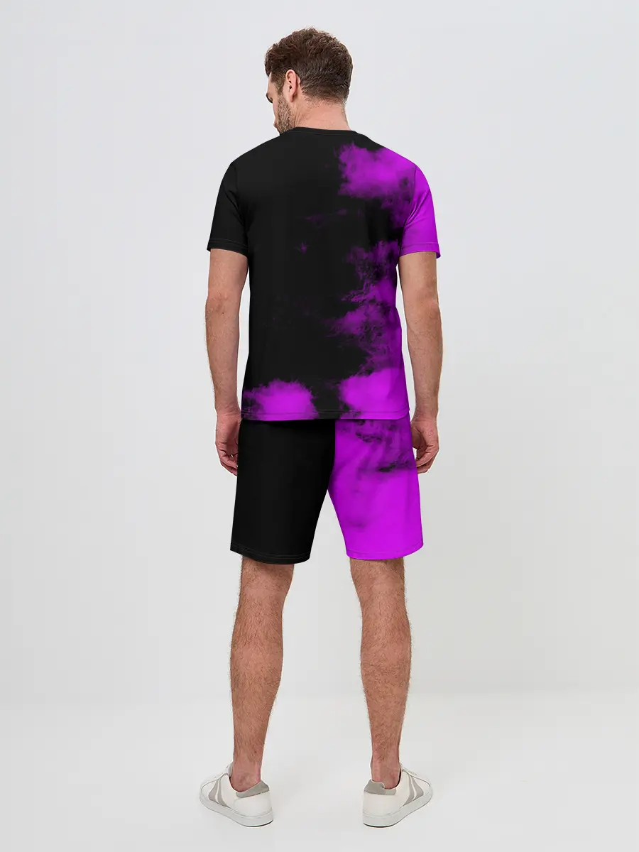 Мужской костюм с шортами / Deep Purple