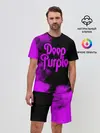Мужской костюм с шортами / Deep Purple