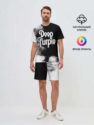 Мужской костюм с шортами / Deep Purple