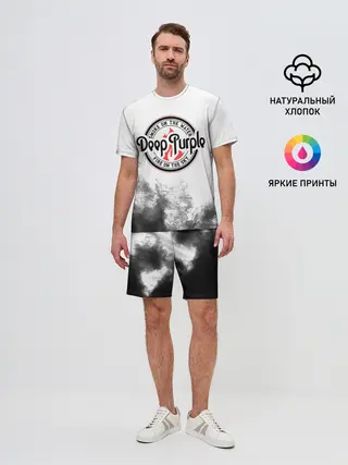 Мужской костюм с шортами / Deep Purple