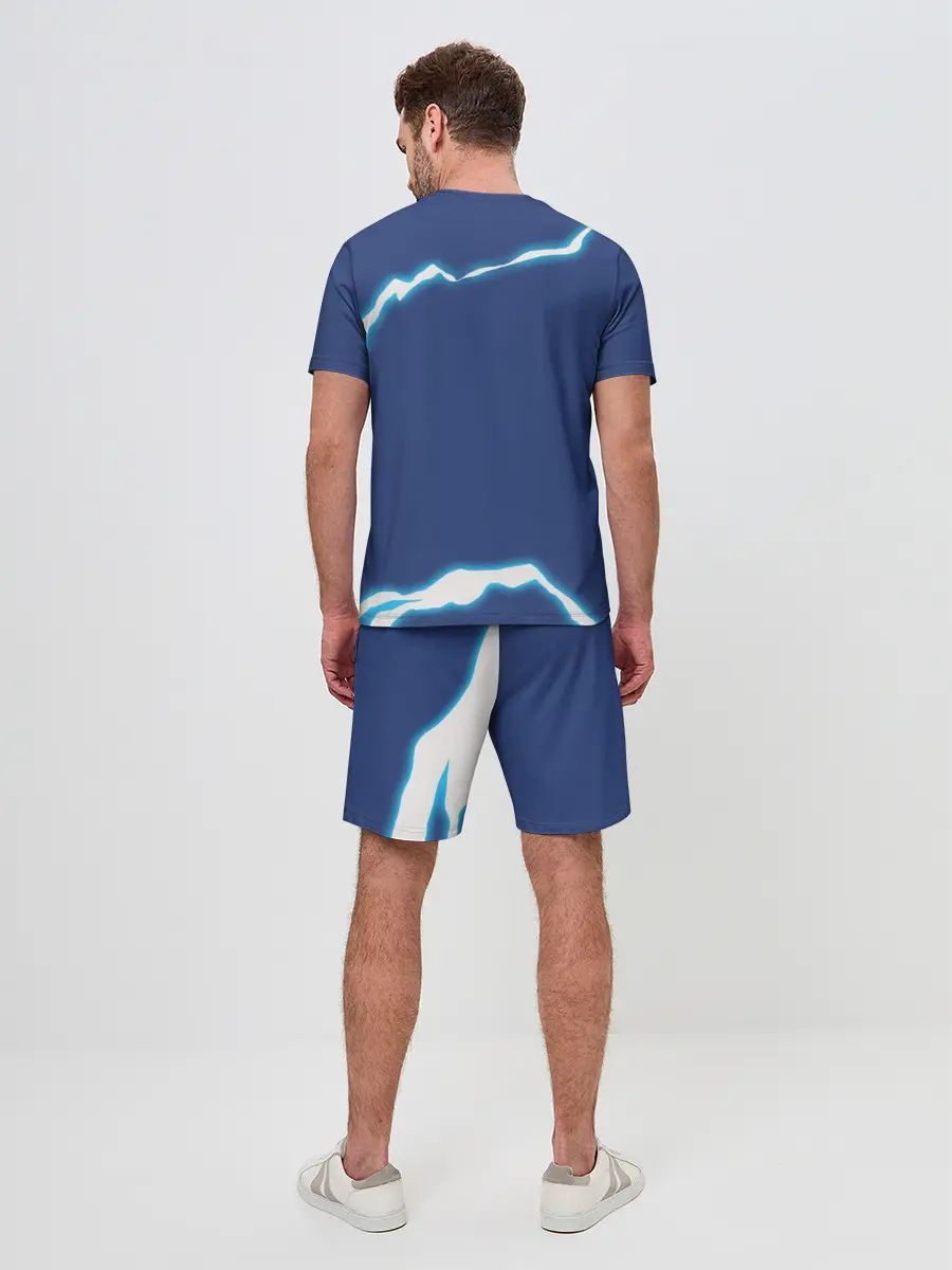 Мужской костюм с шортами / Молния HH Киллуа Золдик