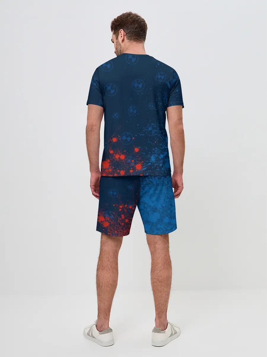 Мужской костюм с шортами / BMW / БМВ