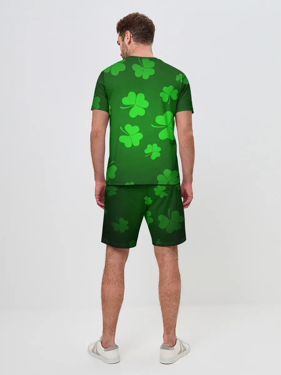 Мужской костюм с шортами / Клевер