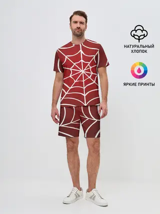 Мужской костюм с шортами / Паутина