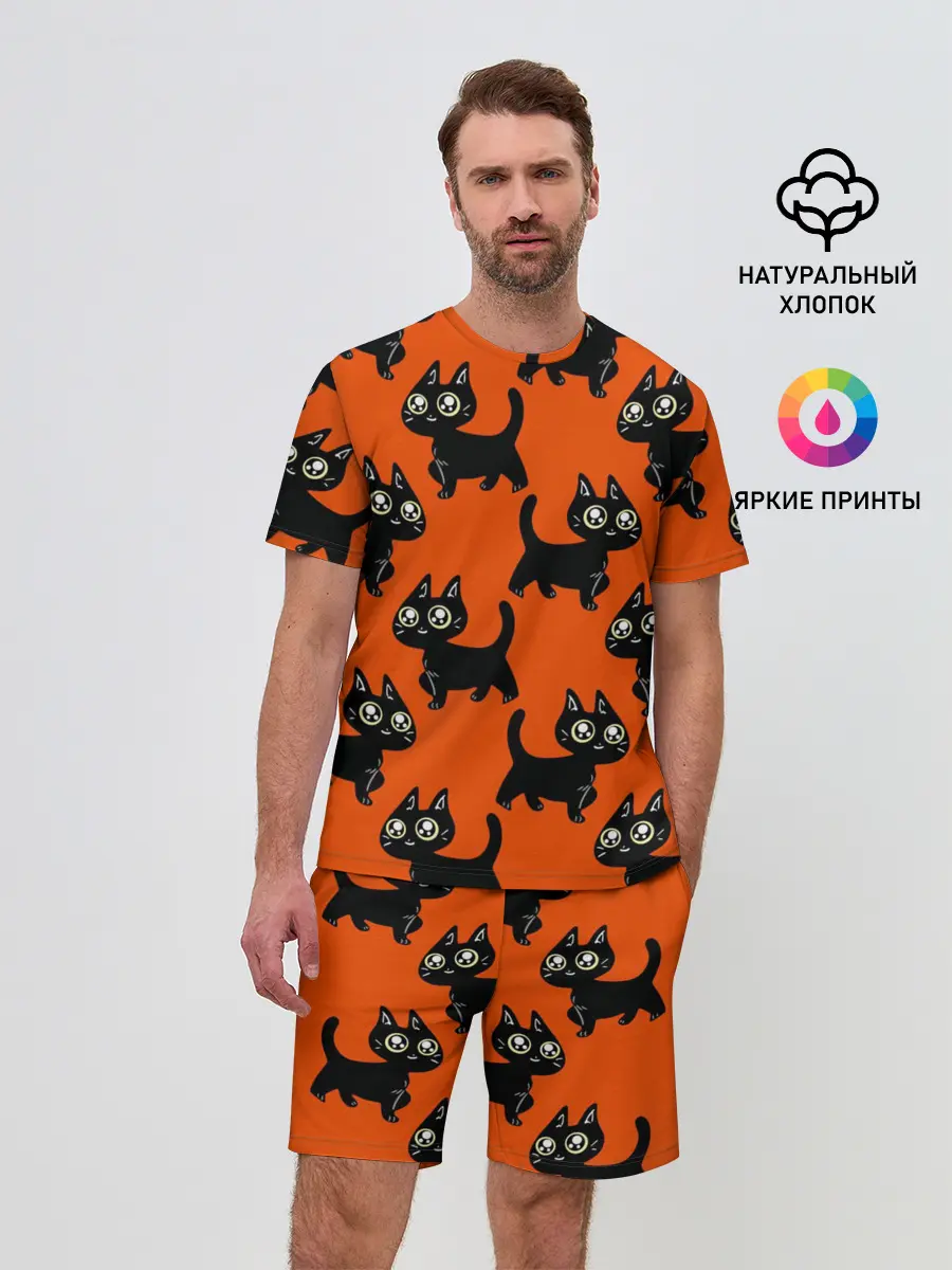 Мужской костюм с шортами / HALLOWEEN CATS