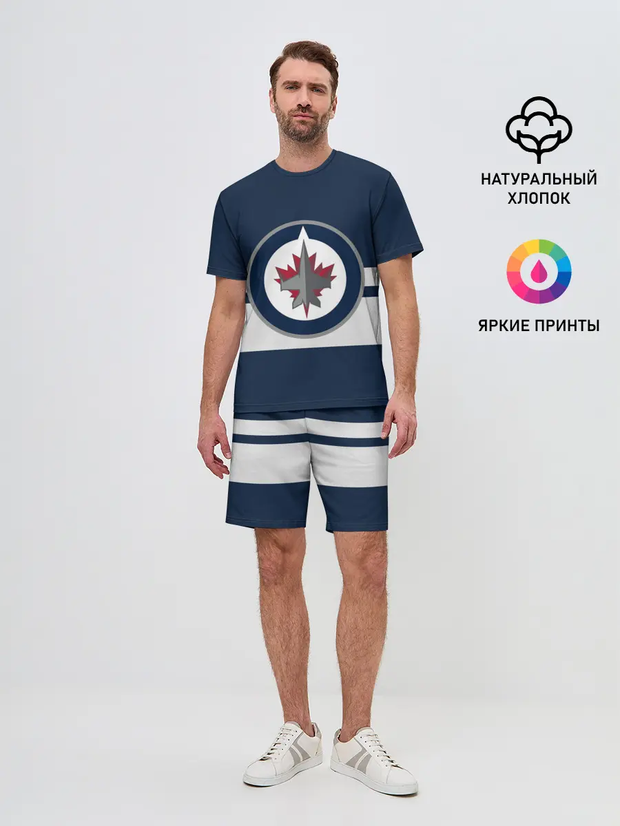 Мужской костюм с шортами / ВИННИПЕГ ДЖЕТС НХЛ