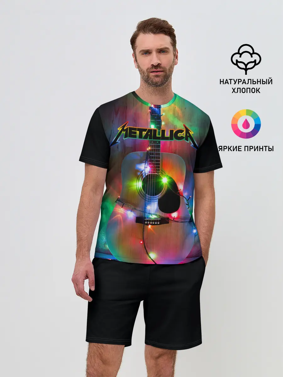 Мужской костюм с шортами / Metallica