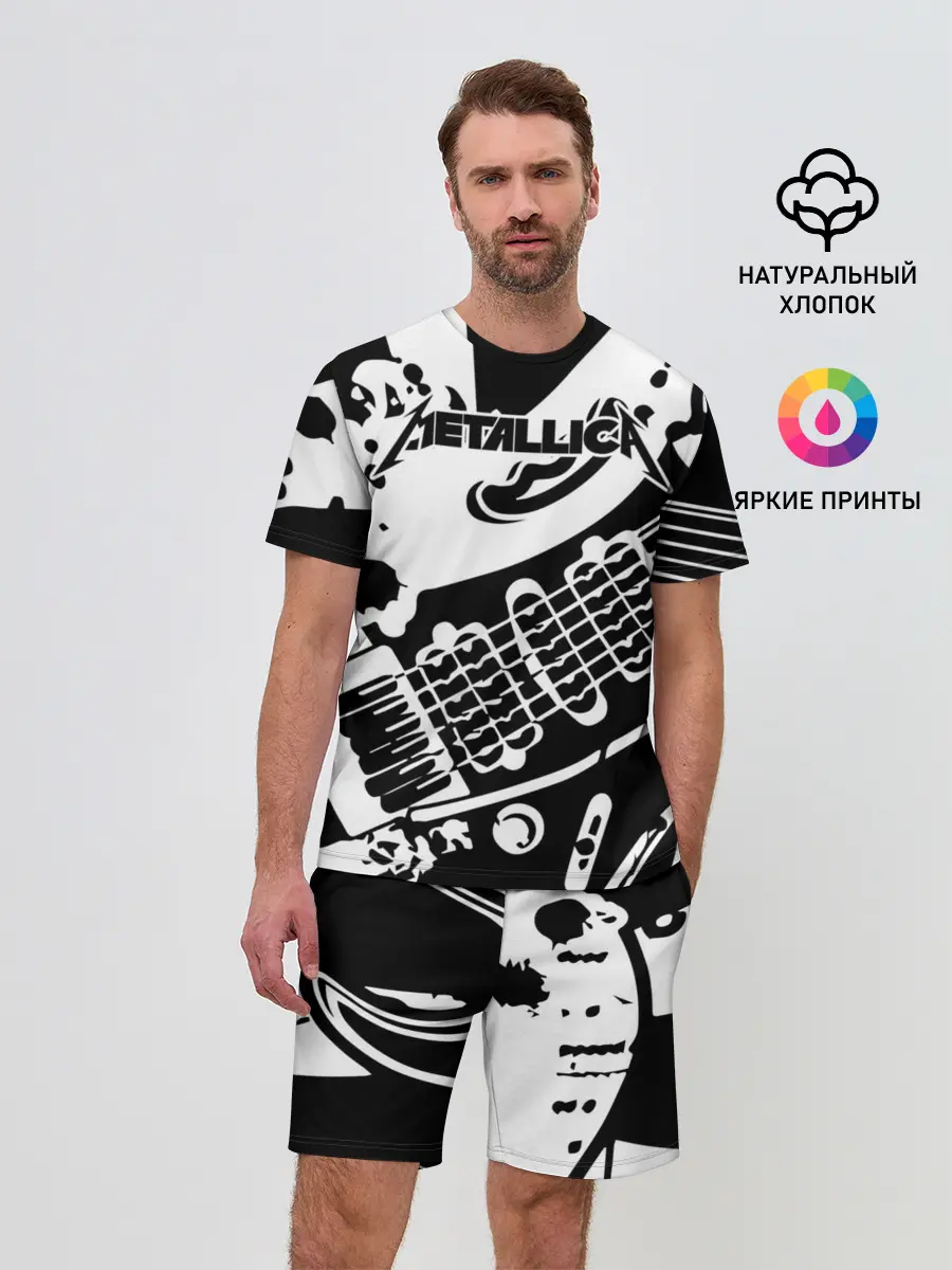 Мужской костюм с шортами / Metallica