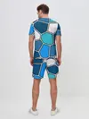 Мужской костюм с шортами / Ледяной витраж