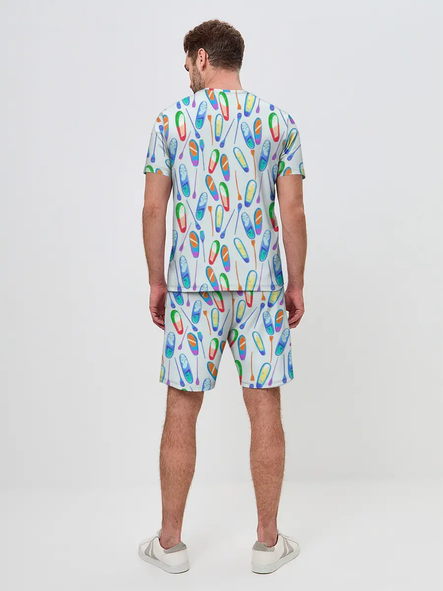 Мужской костюм с шортами / доски для серфинга