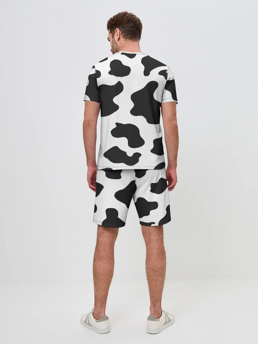Мужской костюм с шортами / COW PRINT