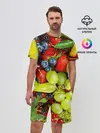 Мужской костюм с шортами / Фруктовый рай