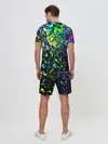 Мужской костюм с шортами / Неоновые краски лета