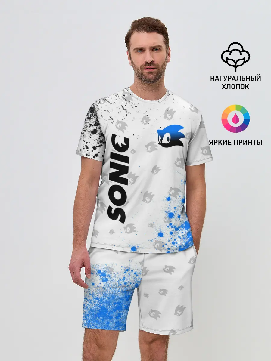Мужской костюм с шортами / СОНИК / SONIC