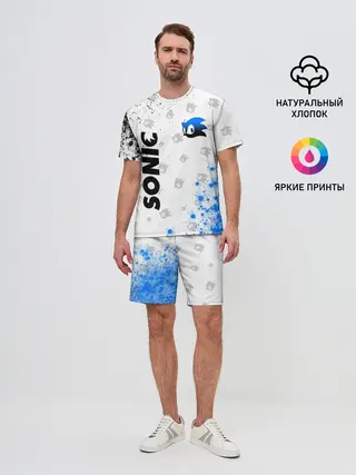 Мужской костюм с шортами / СОНИК / SONIC
