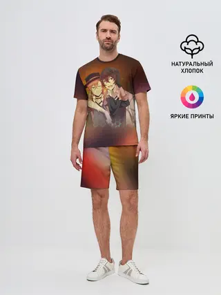 Мужской костюм с шортами / Дазай и Чуя