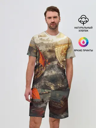 Мужской костюм с шортами / ASSASSINS CREED