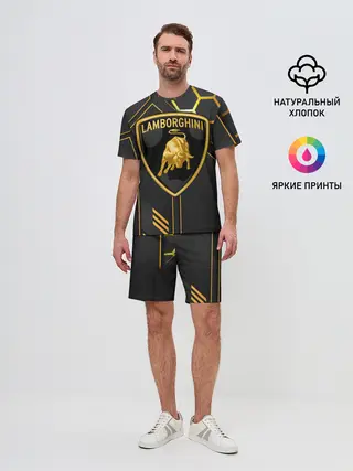 Мужской костюм с шортами / Lamborghini