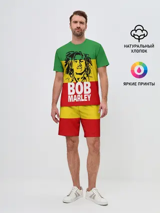 Мужской костюм с шортами / Bob Marley