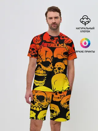 Мужской костюм с шортами / Metallica