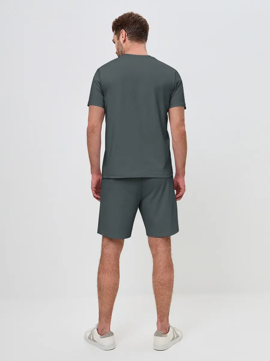 Мужской костюм с шортами / Мотоцикл