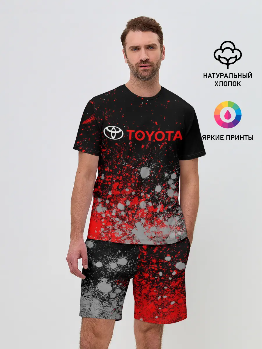 Мужской костюм с шортами / TOYOTA / ТОЙОТА