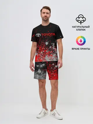 Мужской костюм с шортами / TOYOTA / ТОЙОТА