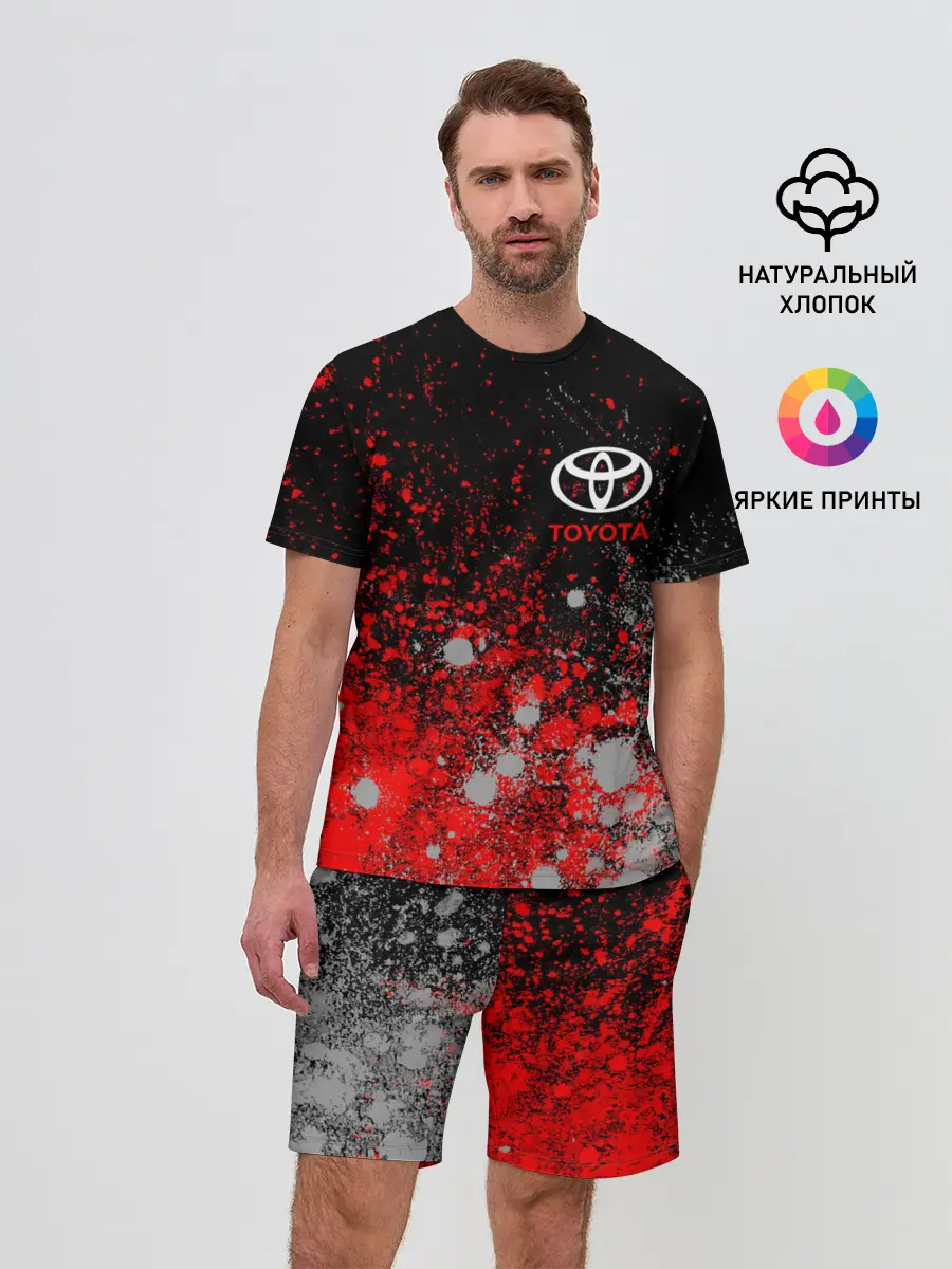 Мужской костюм с шортами / TOYOTA / ТОЙОТА