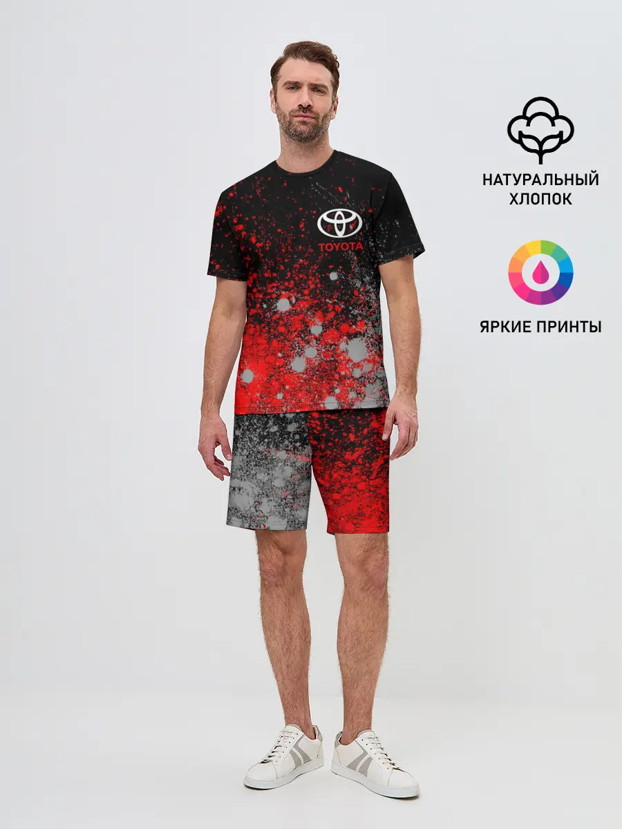 Мужской костюм с шортами / TOYOTA / ТОЙОТА