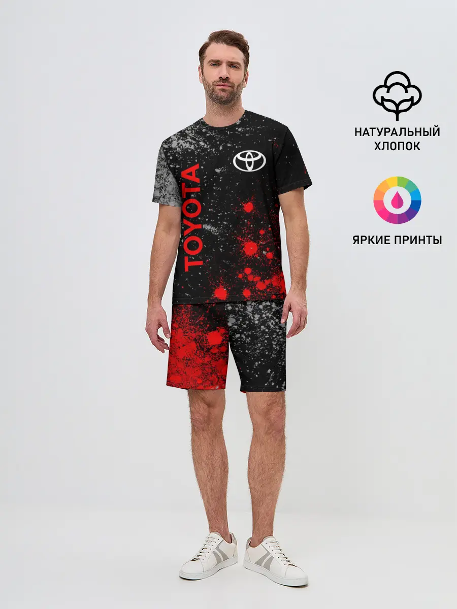 Мужской костюм с шортами / TOYOTA / ТОЙОТА