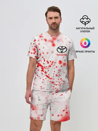 Мужской костюм с шортами / TOYOTA / ТОЙОТА