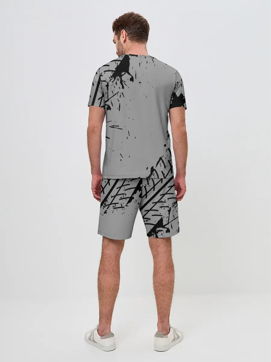 Мужской костюм с шортами / AUDI / АУДИ