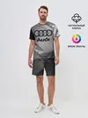Мужской костюм с шортами / AUDI / АУДИ
