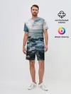 Мужской костюм с шортами / Море