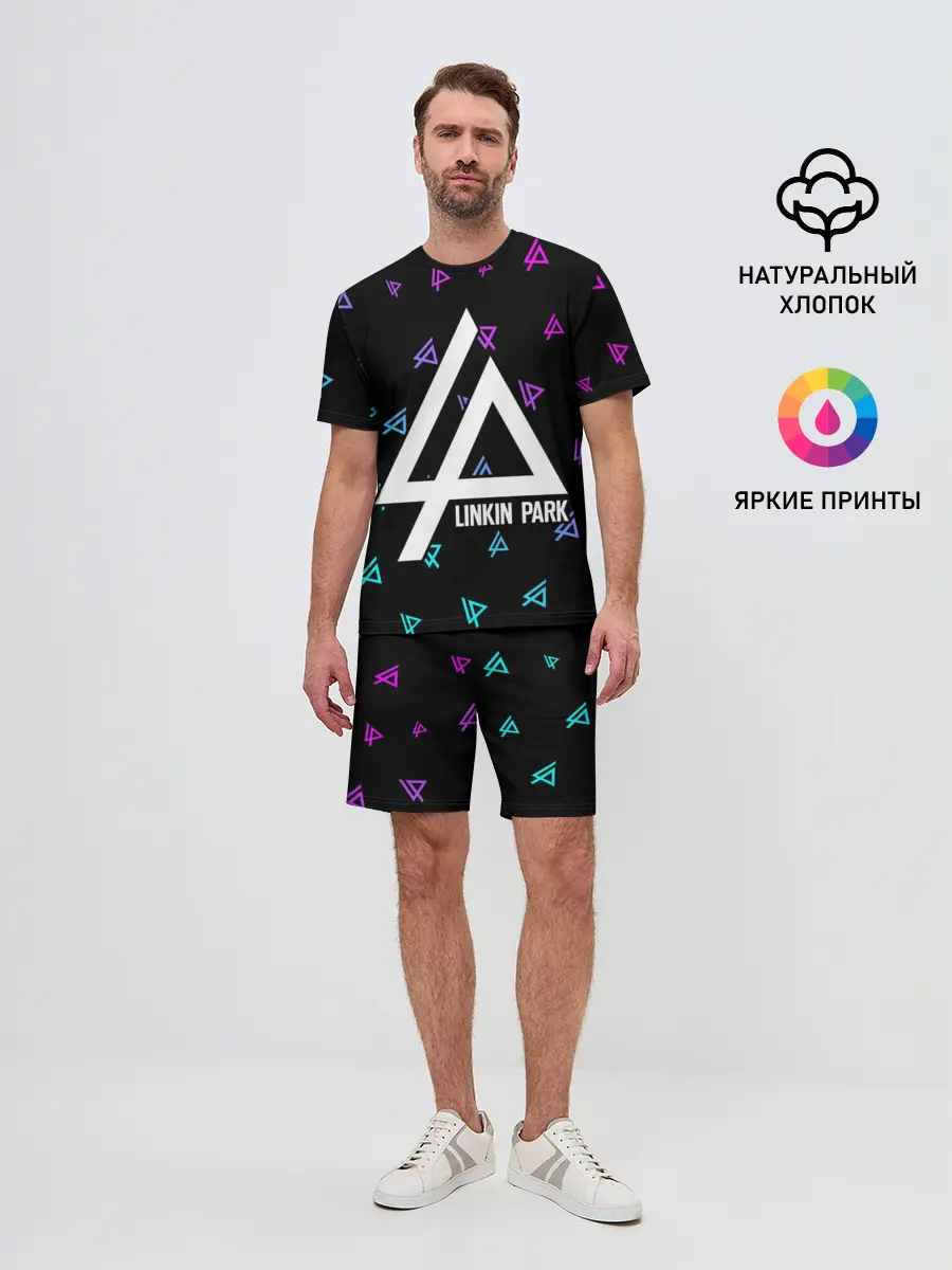 Мужской костюм с шортами / LINKIN PARK / ЛИНКИН ПАРК