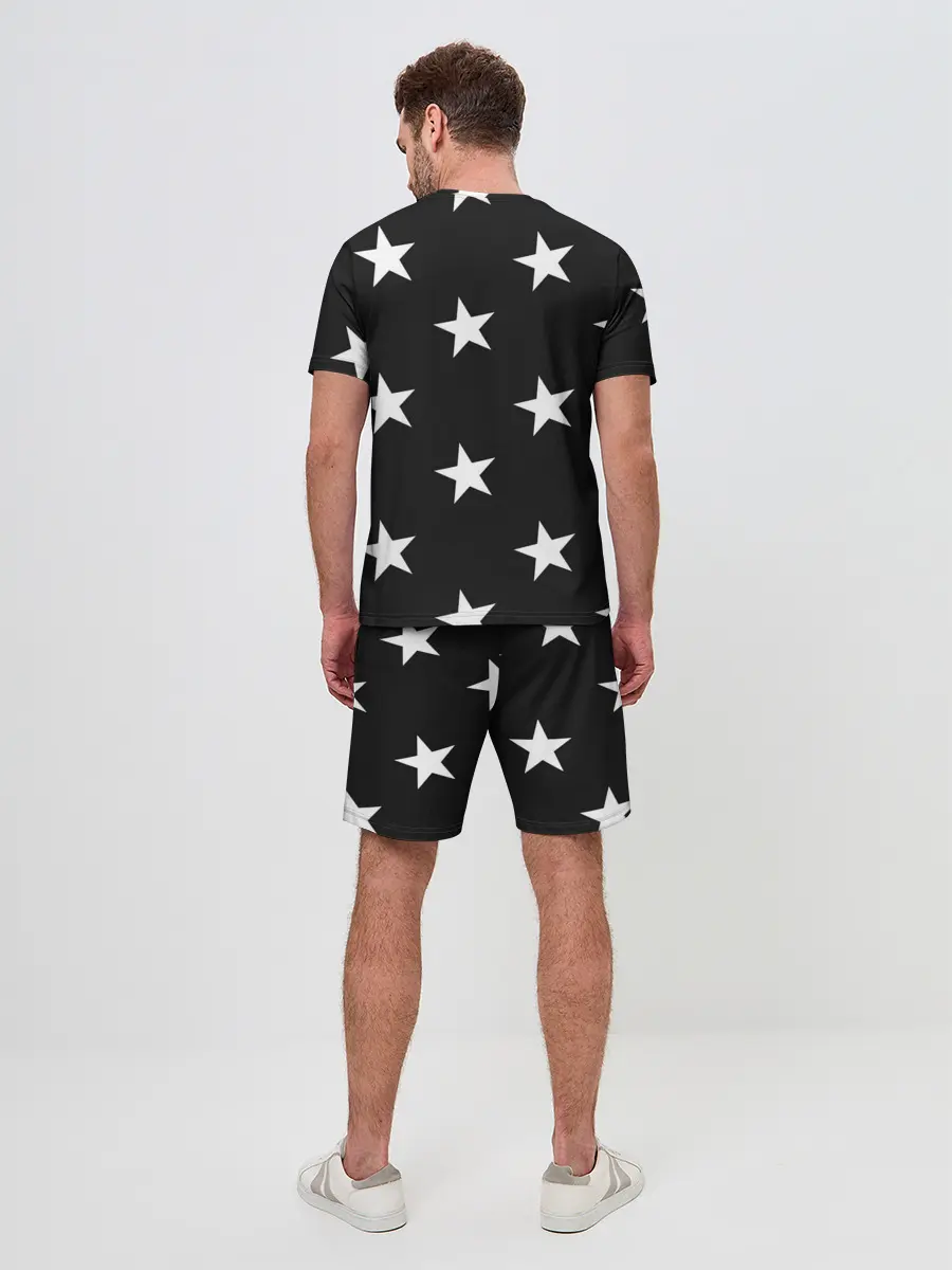 Мужской костюм с шортами / Звёзды