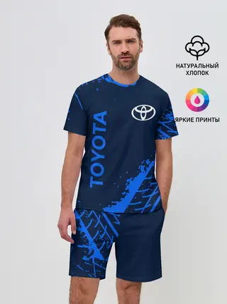 Мужской костюм с шортами / TOYOTA / ТОЙОТА