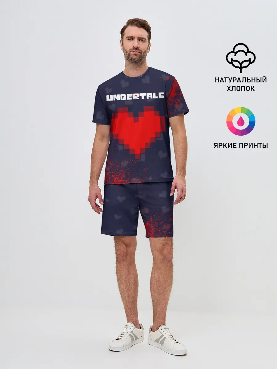 Мужской костюм с шортами / UNDERTALE / АНДЕРТЕЙЛ