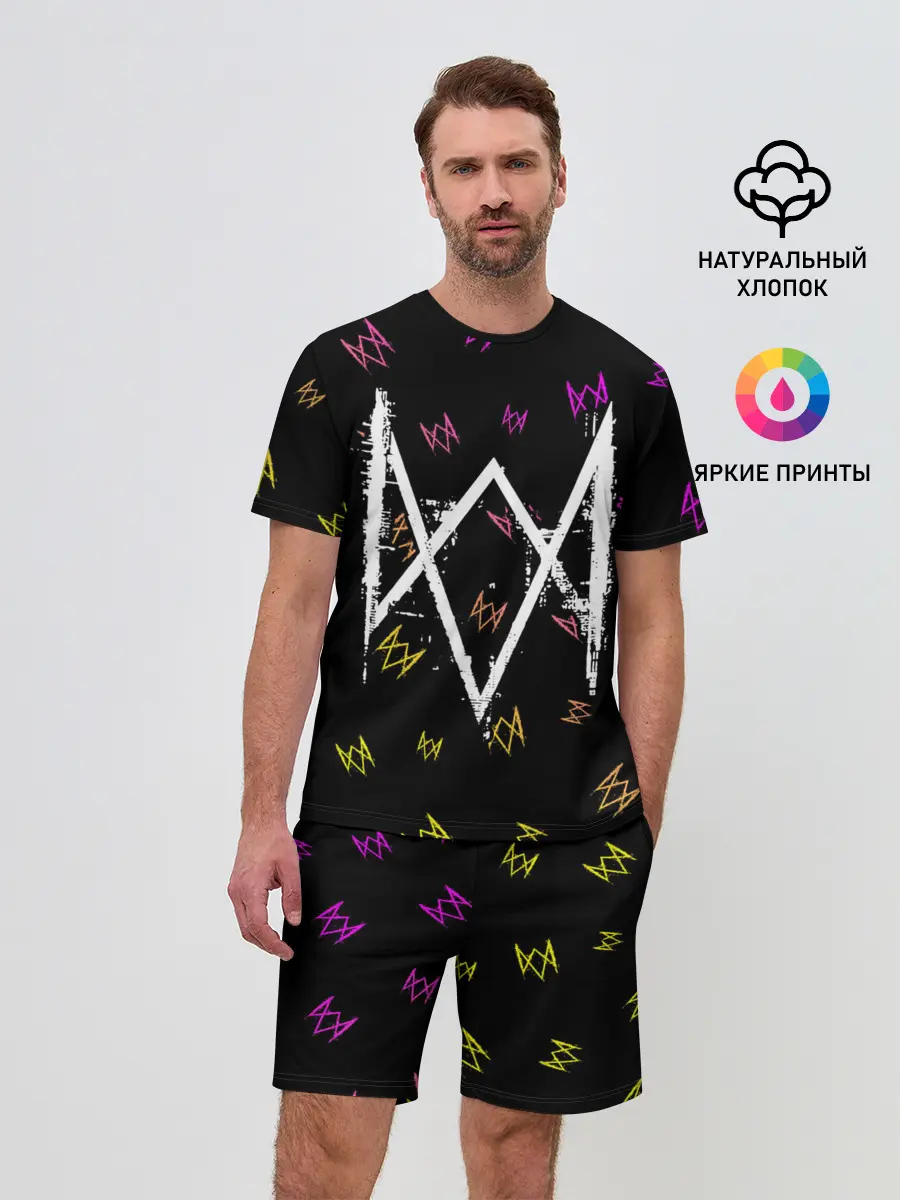 Мужской костюм с шортами / WATCH DOGS LEGION / ВОТЧ ДОГС