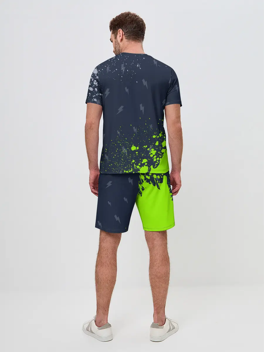 Мужской костюм с шортами / AC DС