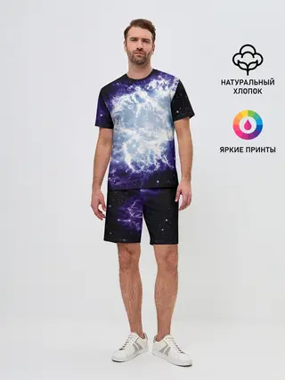 Мужской костюм с шортами / Galaxy