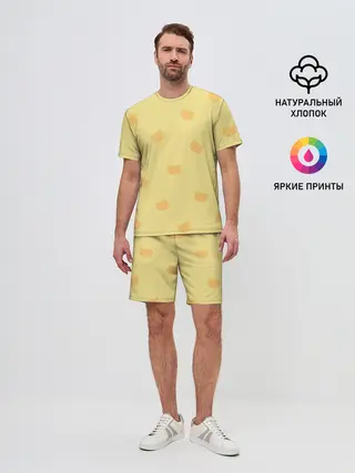 Мужской костюм с шортами / Кошки