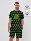 Мужской костюм с шортами / Frog Pepe