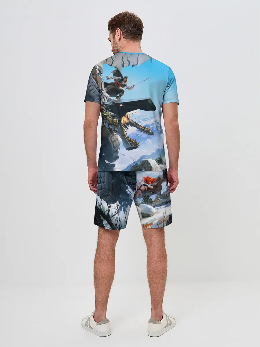 Мужской костюм с шортами / Horizon Zero Dawn