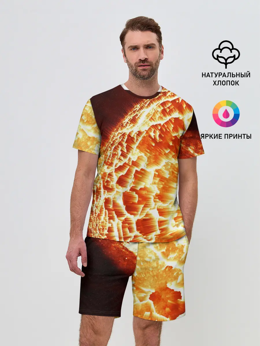 Мужской костюм с шортами / Космический объект