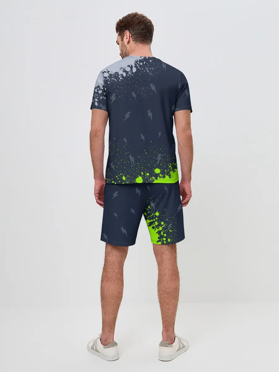 Мужской костюм с шортами / AC DС